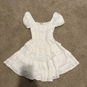 White Picnic Dress